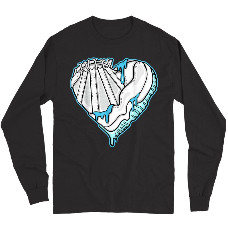 Snk Heart To Match Jordan 11 Low Legend Blue T Shirt Amorzo