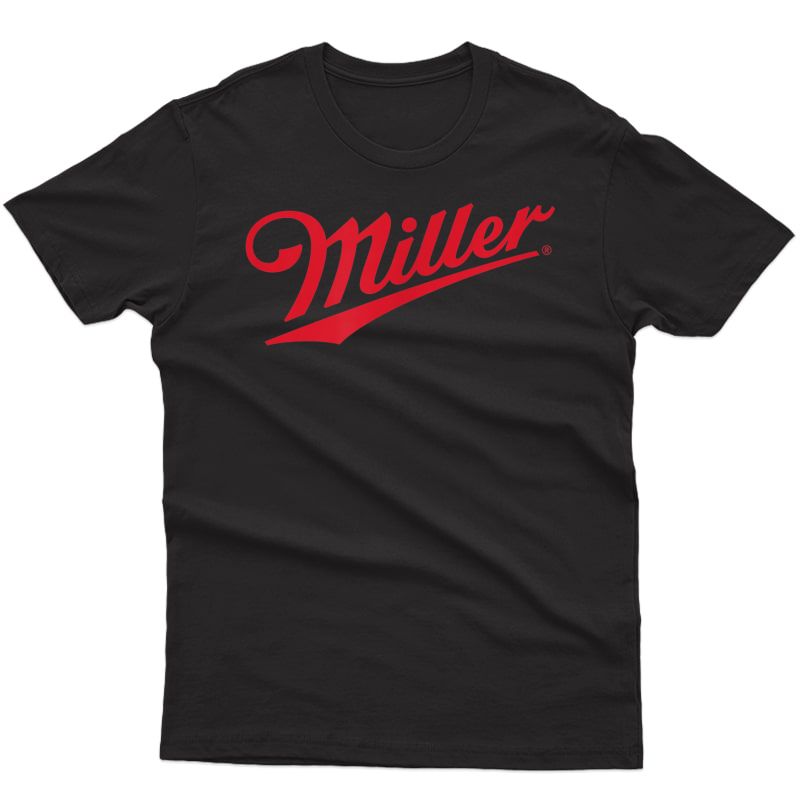 Standard Miller Script Beer T-shirt