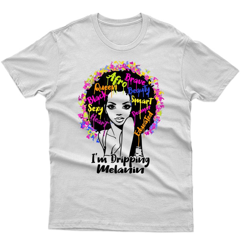  Natural Hair Tshirts For Black Black Pride Apparel T-shirt